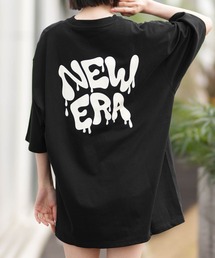 NEW ERA（ニューエラ）の「NEW ERA ニューエラ レディース Tシャツ オーバーサイズ SS OS CT TEE ART DRIP（Tシャツ/カットソー）」