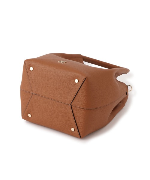 ROPE'（ロペ）の「2WAYキューブボックスレザーハンドバッグ（ハンドバッグ・レディース・キャメル/チャコールグレー/ブラック・FREE）」の10枚目の写真