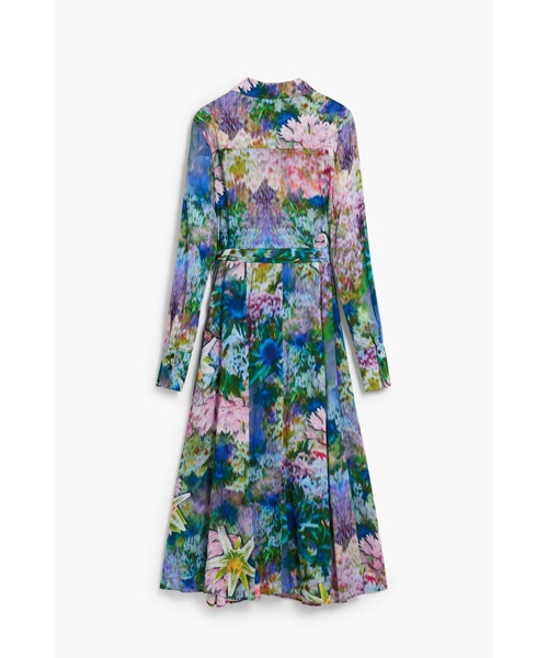 Desigual（デシグアル）の「シャツドレス ガーデン（ワンピース・レディース・イエロー・XL/L/M/S/XS）」の3枚目の写真