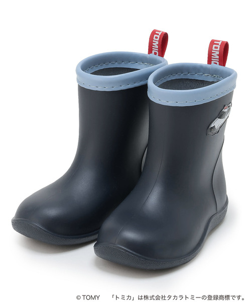 petit main（プティマイン）の「【TOMICA】レインブーツ（レインシューズ・キッズ・ネイビー/ライトグリーン・17cm/18cm/16cm/15cm）」の6枚目の写真