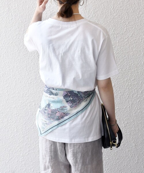 GOOD ROCK SPEED(グッドロックスピード)の「GOOD ROCK SPEED:〈洗濯機可能〉LPC ロゴ フォト プリント TEE(Tシャツ/カットソー・レディース・チャコールグレー/ライトブルー/ホワイト・MEDIUM/LARGE)」の16枚目の写真