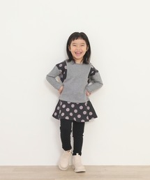 FUNALIVE（ファンアライブ）の「ドット柄ドルマンスリーブ 長袖ワンピース（ワンピース）」