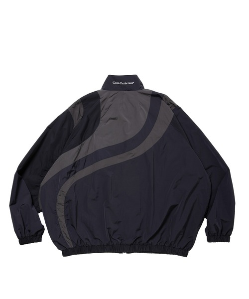 COOTIE PRODUCTIONS(クーティープロダクションズ)の「Nylon Paneling Track Jacket(ブルゾン・メンズ・ブラック/ネイビー・MEDIUM/X-LARGE/LARGE/SMALL)」の8枚目の写真