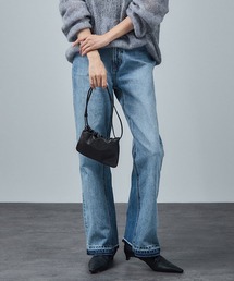 SALON adam et rope' | COTTON USAセミフレアデニム 4(デニムパンツ)