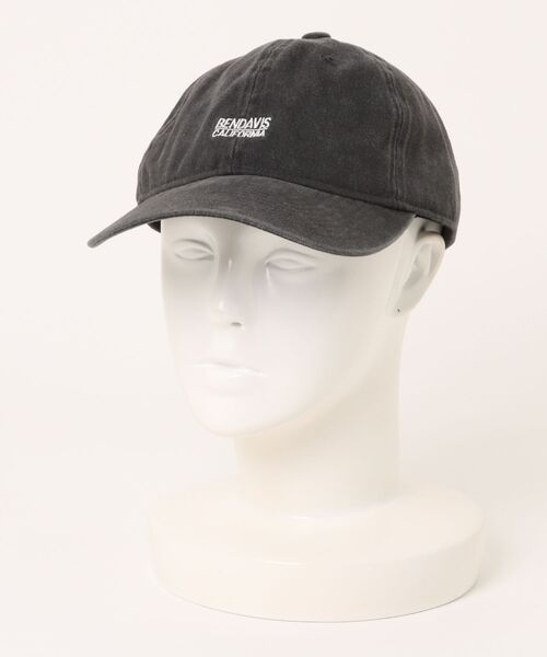BEN DAVIS（ベンデイビス）の「COTTON CANVAS BASIC CAP（キャップ・メンズ・ブラック/ベージュ/オフホワイト/ブラック系その他・FREE）」の3枚目の写真