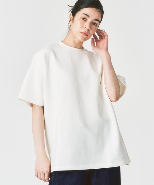 417 EDIFICE（フォーワンセブンエディフィス）の「utility everyday Tシャツ  ”接触冷感＆速乾＆アンチピリング”（Tシャツ/カットソー・メンズ・チャコールグレー/ブルー/グレー/ホワイト/ブラック・X-LARGE/LARGE/MEDIUM/SMALL/XX-LARGE）」の7枚目の写真