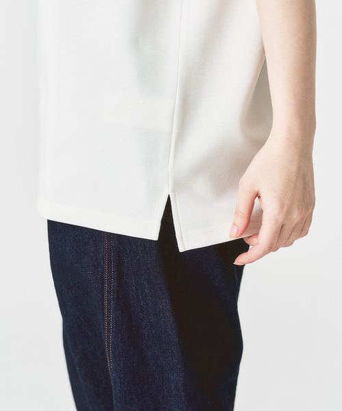 417 EDIFICE（フォーワンセブンエディフィス）の「utility everyday Tシャツ  ”接触冷感＆速乾＆アンチピリング”（Tシャツ/カットソー・メンズ・チャコールグレー/ブルー/グレー/ホワイト/ブラック・X-LARGE/LARGE/MEDIUM/SMALL/XX-LARGE）」の10枚目の写真