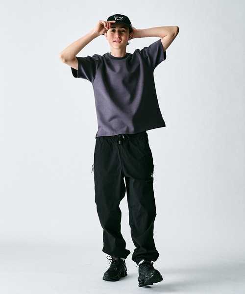 417 EDIFICE（フォーワンセブンエディフィス）の「utility everyday Tシャツ  ”接触冷感＆速乾＆アンチピリング”（Tシャツ/カットソー・メンズ・チャコールグレー/ブルー/グレー/ホワイト/ブラック・X-LARGE/LARGE/MEDIUM/SMALL/XX-LARGE）」の15枚目の写真