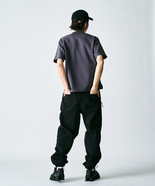 417 EDIFICE（フォーワンセブンエディフィス）の「utility everyday Tシャツ  ”接触冷感＆速乾＆アンチピリング”（Tシャツ/カットソー・メンズ・チャコールグレー/ブルー/グレー/ホワイト/ブラック・X-LARGE/LARGE/MEDIUM/SMALL/XX-LARGE）」の16枚目の写真