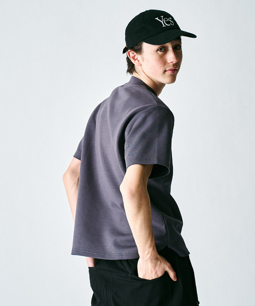 417 EDIFICE（フォーワンセブンエディフィス）の「utility everyday Tシャツ  ”接触冷感＆速乾＆アンチピリング”（Tシャツ/カットソー・メンズ・チャコールグレー/ブルー/グレー/ホワイト/ブラック・X-LARGE/LARGE/MEDIUM/SMALL/XX-LARGE）」の18枚目の写真