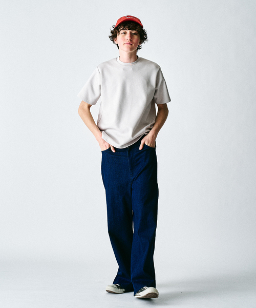 417 EDIFICE（フォーワンセブンエディフィス）の「utility everyday Tシャツ  ”接触冷感＆速乾＆アンチピリング”（Tシャツ/カットソー・メンズ・チャコールグレー/ブルー/グレー/ホワイト/ブラック・X-LARGE/LARGE/MEDIUM/SMALL/XX-LARGE）」の20枚目の写真