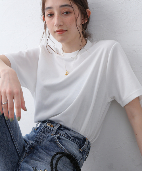 417 EDIFICE(フォーワンセブンエディフィス)の「utility everyday Tシャツ ”接触冷感&速乾&アンチピリング”(Tシャツ/カットソー・メンズ・チャコールグレー/ブルー/グレー/ホワイト/ブラック・X-LARGE/LARGE/MEDIUM/SMALL/XX-LARGE)」の17枚目の写真