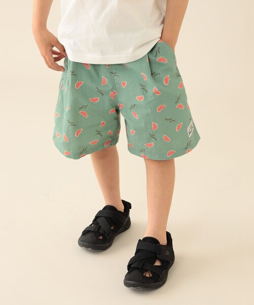 BEAMS mini（ビームスミニ）の「水陸両用 ショートパンツ 2026SS（撥水）外遊び 丈夫 キッズ 定番 人気 レジャー キャンプ（その他パンツ・キッズ・ネイビー/オリーブ・120/110/100/90/130/140）」の2枚目の写真