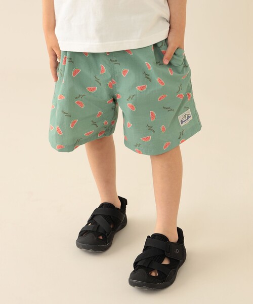 BEAMS mini（ビームスミニ）の「水陸両用 ショートパンツ 2026SS（撥水）外遊び 丈夫 キッズ 定番 人気 レジャー キャンプ（その他パンツ・キッズ・ネイビー/オリーブ・120/110/100/90/130/140）」の4枚目の写真