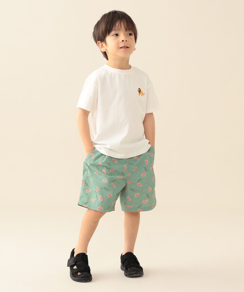 BEAMS mini（ビームスミニ）の「水陸両用 ショートパンツ 2026SS（撥水）外遊び 丈夫 キッズ 定番 人気 レジャー キャンプ（その他パンツ・キッズ・ネイビー/オリーブ・120/110/100/90/130/140）」の6枚目の写真