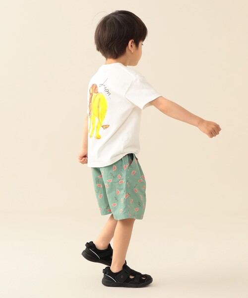 BEAMS mini（ビームスミニ）の「水陸両用 ショートパンツ 2026SS（撥水）外遊び 丈夫 キッズ 定番 人気 レジャー キャンプ（その他パンツ・キッズ・ネイビー/オリーブ・120/110/100/90/130/140）」の7枚目の写真