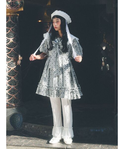 merry jenny(メリージェニー)の「ストレッチティアードフリルパンツ(その他パンツ・レディース・その他1/オフホワイト・FREE)」の3枚目の写真