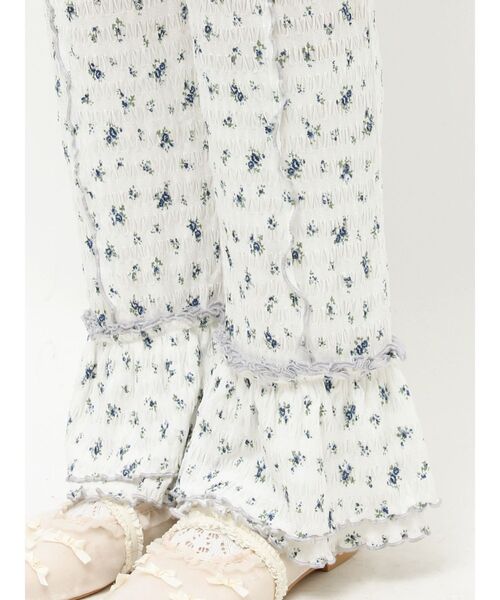 merry jenny(メリージェニー)の「ストレッチティアードフリルパンツ(その他パンツ・レディース・その他1/オフホワイト・FREE)」の16枚目の写真