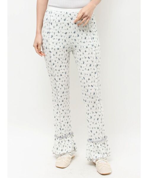 merry jenny(メリージェニー)の「ストレッチティアードフリルパンツ(その他パンツ・レディース・その他1/オフホワイト・FREE)」の22枚目の写真