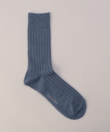 COMME CA MEN（コムサメン）の「リブ クルーソックス（ソックス/靴下）」