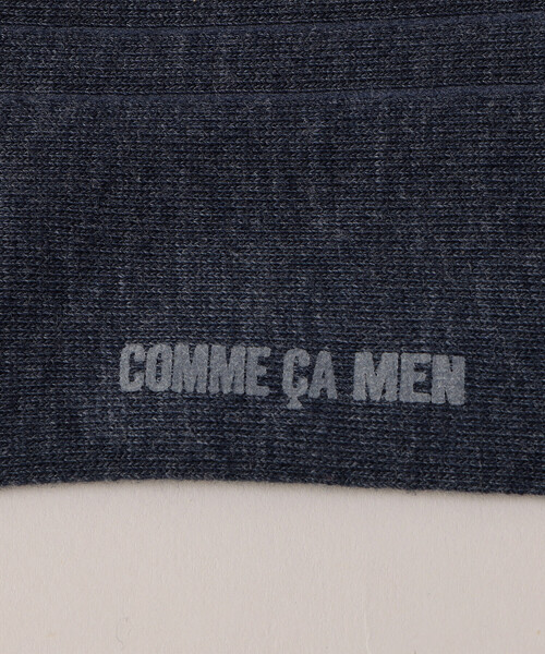 COMME CA MEN（コムサメン）の「リブ クルーソックス（ソックス/靴下・メンズ・グレー/ブルー/ネイビー・27.0cm）」の7枚目の写真