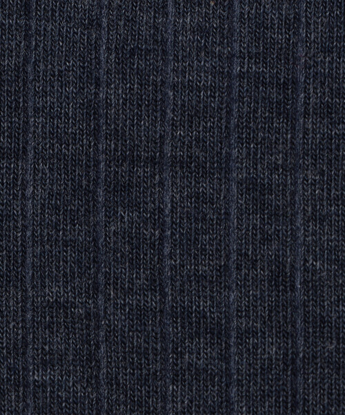 COMME CA MEN（コムサメン）の「リブ クルーソックス（ソックス/靴下・メンズ・グレー/ブルー/ネイビー・27.0cm）」の9枚目の写真