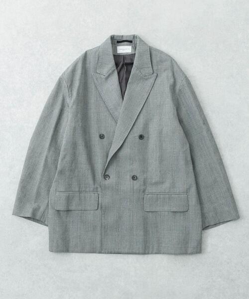 new basic HIGH TWIST WOOL W JACKET（その他アウター）｜URBAN