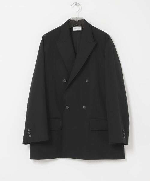 URBAN RESEARCH(アーバンリサーチ)の「new basic HIGH TWIST WOOL W JACKET(その他アウター・メンズ・ブラック/チェック・MEDIUM/LARGE/X-LARGE)」の3枚目の写真