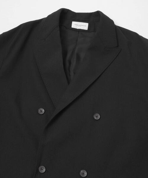 URBAN RESEARCH(アーバンリサーチ)の「new basic HIGH TWIST WOOL W JACKET(その他アウター・メンズ・ブラック/チェック・MEDIUM/LARGE/X-LARGE)」の4枚目の写真