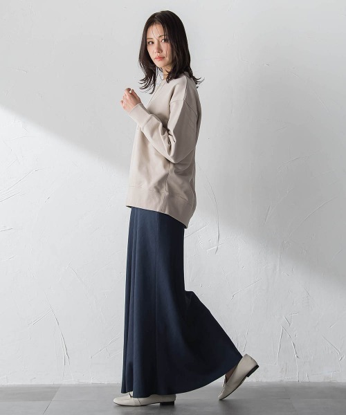 LAUTREAMONT(ロートレアモン)の「【WEB限定】バックプレートカットソー(Tシャツ/カットソー・レディース・チャコールグレー/ブルー/アイボリー/ベージュ・9号/11号)」の8枚目の写真