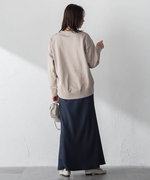 LAUTREAMONT(ロートレアモン)の「【WEB限定】バックプレートカットソー(Tシャツ/カットソー・レディース・チャコールグレー/ブルー/アイボリー/ベージュ・9号/11号)」の10枚目の写真