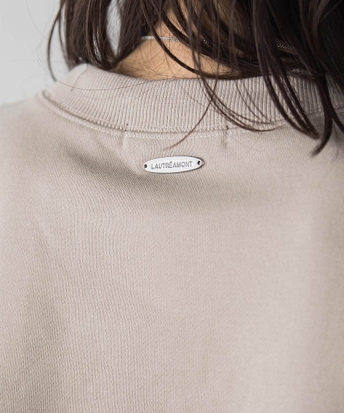 LAUTREAMONT(ロートレアモン)の「【WEB限定】バックプレートカットソー(Tシャツ/カットソー・レディース・チャコールグレー/ブルー/アイボリー/ベージュ・9号/11号)」の5枚目の写真