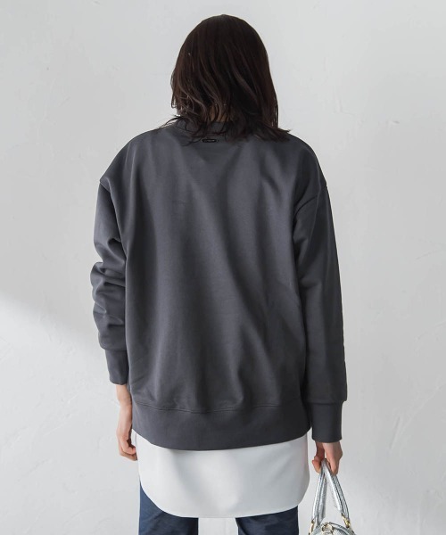 LAUTREAMONT(ロートレアモン)の「【WEB限定】バックプレートカットソー(Tシャツ/カットソー・レディース・チャコールグレー/ブルー/アイボリー/ベージュ・9号/11号)」の13枚目の写真