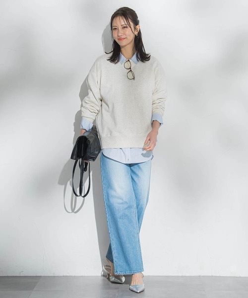 LAUTREAMONT(ロートレアモン)の「【WEB限定】バックプレートカットソー(Tシャツ/カットソー・レディース・チャコールグレー/ブルー/アイボリー/ベージュ・9号/11号)」の20枚目の写真