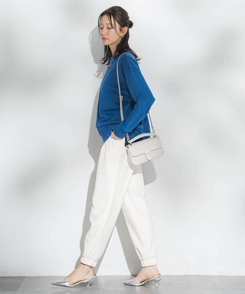 LAUTREAMONT(ロートレアモン)の「【WEB限定】バックプレートカットソー(Tシャツ/カットソー・レディース・チャコールグレー/ブルー/アイボリー/ベージュ・9号/11号)」の22枚目の写真