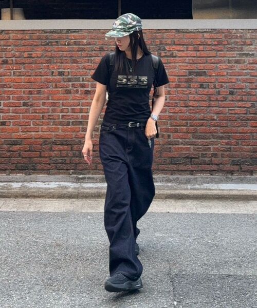 PEID（ペイド）の「PD 533 スリムフィット半袖Tシャツホワイト（Tシャツ/カットソー・レディース・ホワイト・3/1/2）」の5枚目の写真