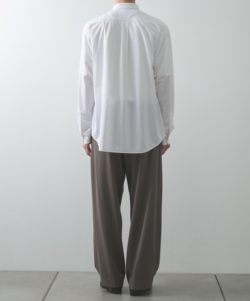 KANEMASA PHIL.(カネマサフィル)の「【KANEMASA PHIL./カネマサフィル】46G Modest Shirt(シャツ/ブラウス・メンズ・ホワイト/イエロー/チャコールグレー/サックスブルー/ブラック・M/L)」の15枚目の写真