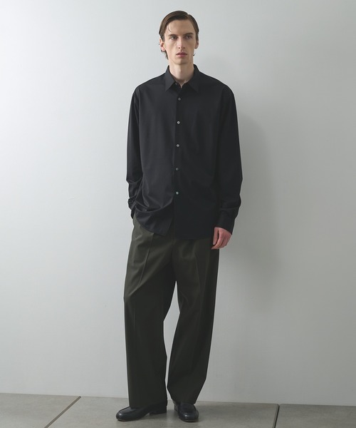 KANEMASA PHIL.(カネマサフィル)の「【KANEMASA PHIL./カネマサフィル】46G Modest Shirt(シャツ/ブラウス・メンズ・ホワイト/イエロー/チャコールグレー/サックスブルー/ブラック・M/L)」の19枚目の写真
