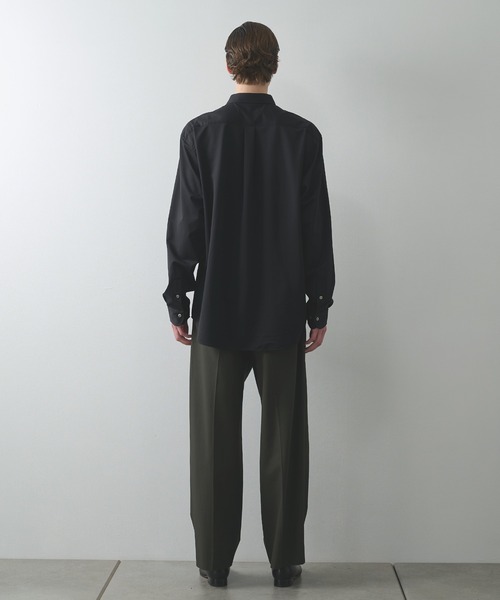 KANEMASA PHIL.(カネマサフィル)の「【KANEMASA PHIL./カネマサフィル】46G Modest Shirt(シャツ/ブラウス・メンズ・ホワイト/イエロー/チャコールグレー/サックスブルー/ブラック・M/L)」の21枚目の写真