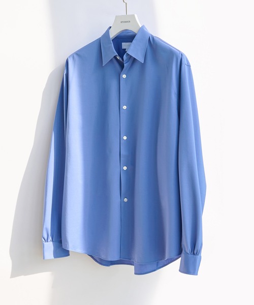 KANEMASA PHIL.(カネマサフィル)の「【KANEMASA PHIL./カネマサフィル】46G Modest Shirt(シャツ/ブラウス・メンズ・ホワイト/イエロー/チャコールグレー/サックスブルー/ブラック・M/L)」の11枚目の写真