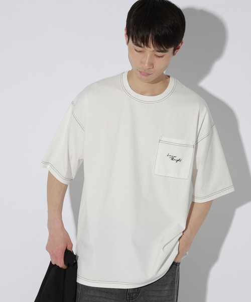 LAKOLE（ラコレ）の「【接触冷感】シックフェードT / 638902（Tシャツ/カットソー・メンズ・ブラック/ブルー/グリーン/ホワイト/ボルドー・MEDIUM/X-LARGE/LARGE）」の2枚目の写真