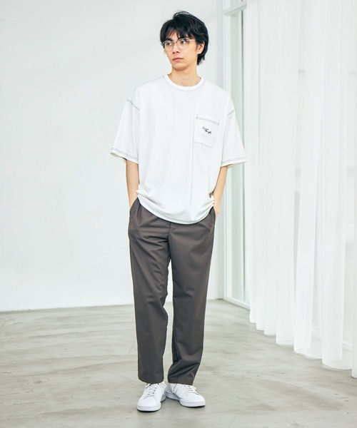 LAKOLE（ラコレ）の「【接触冷感】シックフェードT / 638902（Tシャツ/カットソー・メンズ・ブラック/ブルー/グリーン/ホワイト/ボルドー・MEDIUM/X-LARGE/LARGE）」の20枚目の写真