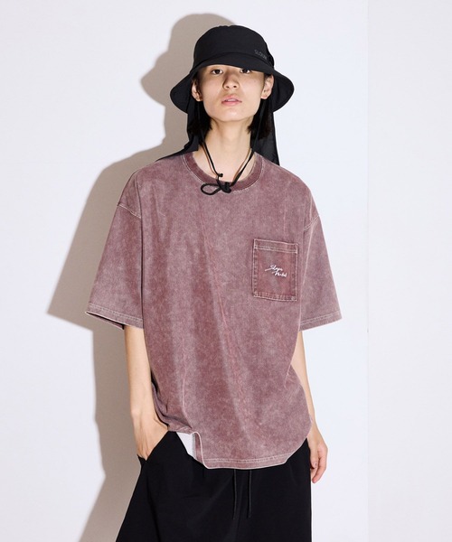 LAKOLE（ラコレ）の「【接触冷感】シックフェードT / 638902（Tシャツ/カットソー・メンズ・ブラック/ブルー/グリーン/ホワイト/ボルドー/イエロー・MEDIUM/X-LARGE/LARGE）」の18枚目の写真