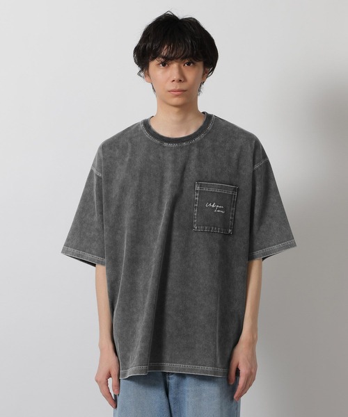 LAKOLE（ラコレ）の「【接触冷感】シックフェードT / 638902（Tシャツ/カットソー・メンズ・ブラック/ブルー/グリーン/ホワイト/ボルドー・MEDIUM/X-LARGE/LARGE）」の8枚目の写真