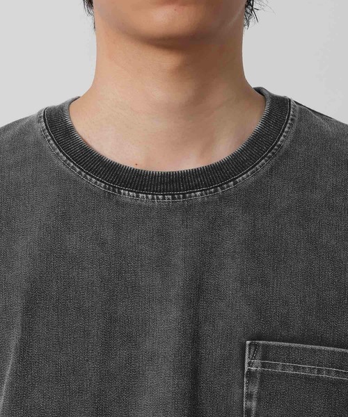LAKOLE（ラコレ）の「【接触冷感】シックフェードT / 638902（Tシャツ/カットソー・メンズ・ブラック/ブルー/グリーン/ホワイト/ボルドー・MEDIUM/X-LARGE/LARGE）」の11枚目の写真