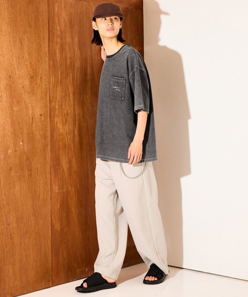 LAKOLE（ラコレ）の「【接触冷感】シックフェードT / 638902（Tシャツ/カットソー・メンズ・ブラック/ブルー/グリーン/ホワイト/ボルドー/イエロー・MEDIUM/X-LARGE/LARGE）」の10枚目の写真