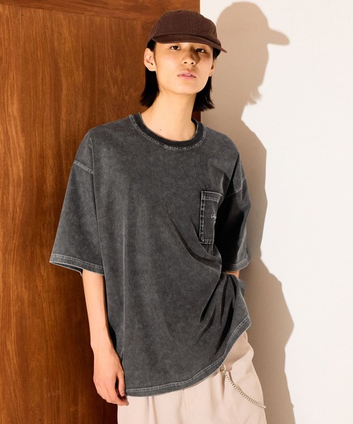 LAKOLE（ラコレ）の「【接触冷感】シックフェードT / 638902（Tシャツ/カットソー・メンズ・ブラック/ブルー/グリーン/ホワイト/ボルドー/イエロー・MEDIUM/X-LARGE/LARGE）」の11枚目の写真