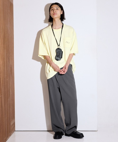 LAKOLE（ラコレ）の「【接触冷感】シックフェードT / 638902（Tシャツ/カットソー・メンズ・ブラック/ブルー/グリーン/ホワイト/ボルドー/イエロー・MEDIUM/X-LARGE/LARGE）」の16枚目の写真