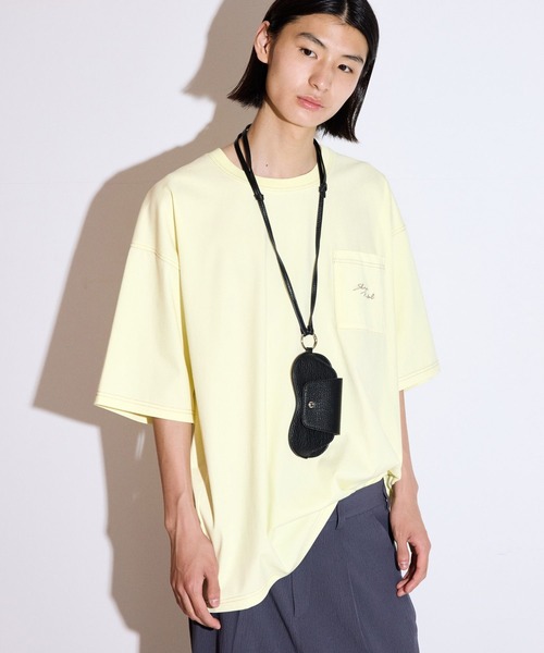 LAKOLE（ラコレ）の「【接触冷感】シックフェードT / 638902（Tシャツ/カットソー・メンズ・ブラック/ブルー/グリーン/ホワイト/ボルドー/イエロー・MEDIUM/X-LARGE/LARGE）」の17枚目の写真
