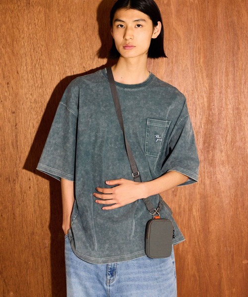 LAKOLE（ラコレ）の「【接触冷感】シックフェードT / 638902（Tシャツ/カットソー・メンズ・ブラック/ブルー/グリーン/ホワイト/ボルドー/イエロー・MEDIUM/X-LARGE/LARGE）」の12枚目の写真